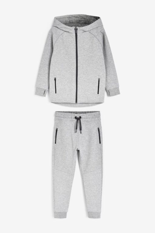 Next Kids Tech Sportswear Hooded Tracksuit - Image 4