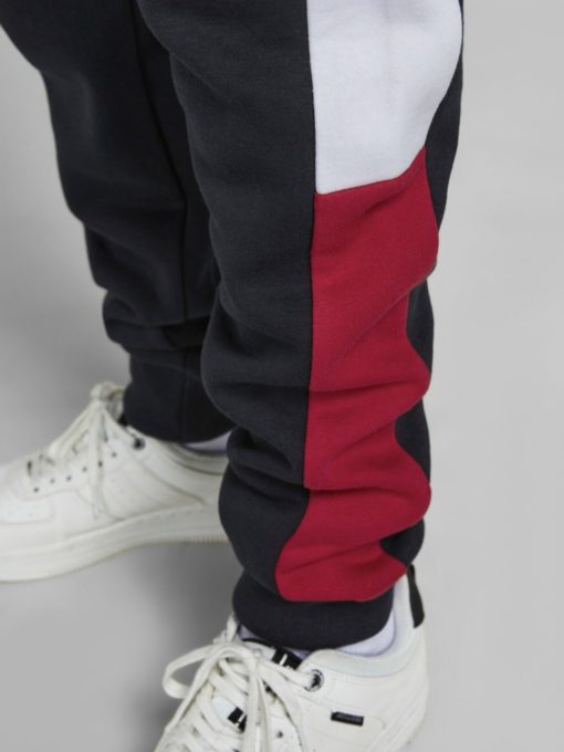 JACK & JONES BOYS TWILL LOGO BLOCK SWEAT PANTS - Image 5