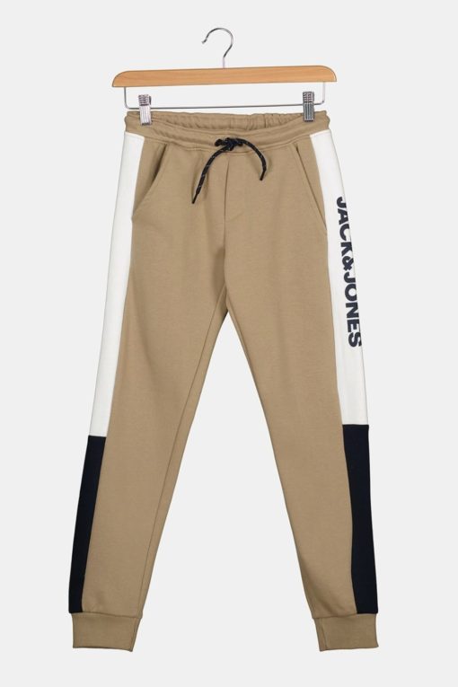 JACK & JONES BOYS TWILL LOGO BLOCK SWEAT PANTS - Image 6