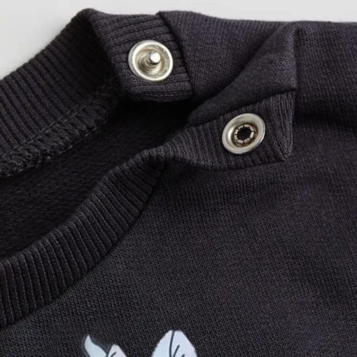 H&M KIDS CAT LOGO FULL SLEEVE SWEATSHIRT - Image 2
