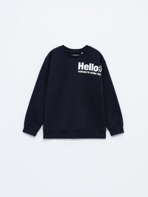 LEFTIES KIDS HELLOW WELCOME TO ANOTHER DAY SWEATSHIRT
