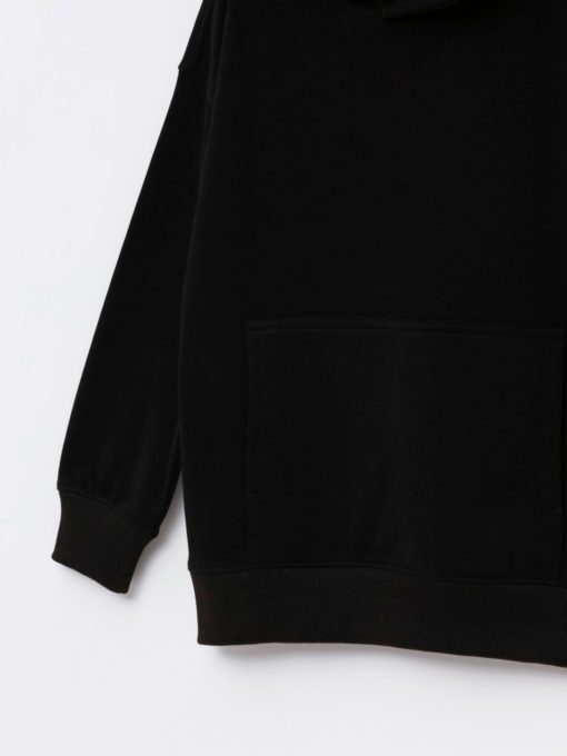 Lefties Kids BASIC Fleece HOODIE - Black - Image 2