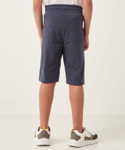 Alternative view of Max Boys Plain Jersey Long Shorts - Navy