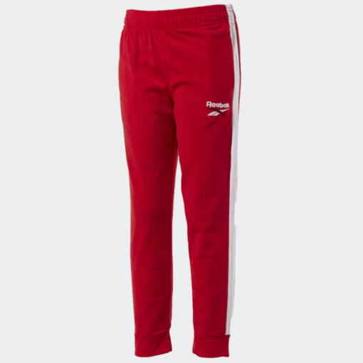 Reebok BOYS TRAINING TRICOT TRACK SUIT RED - Image 2