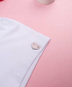 Prenatal Butterfly Logo Tee White