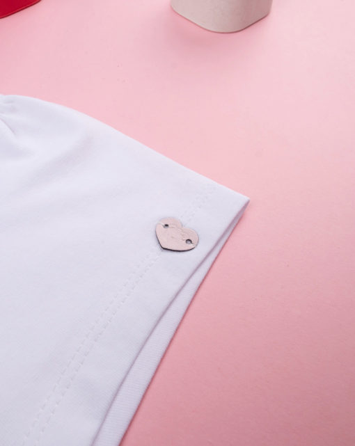 Prenatal Butterfly Logo Tee White