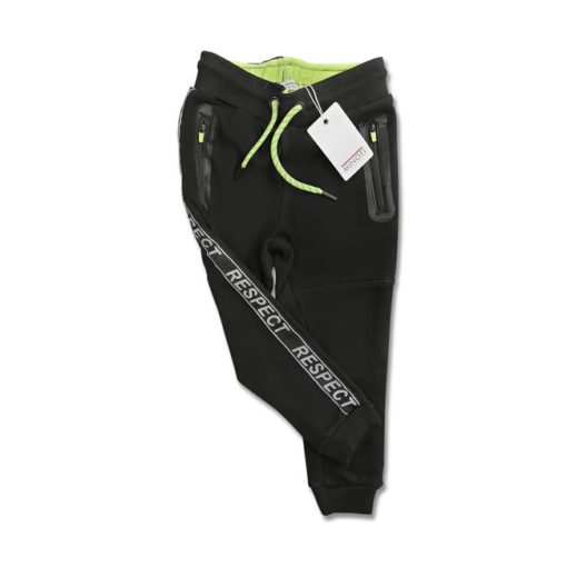 Minoti Kids Beat 2 Respect Black Trousers - Image 2