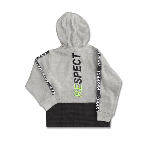 Minoti Kids Beat 4 Respect Zipper Hoodie - Image 2