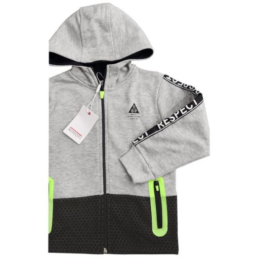 Minoti Kids Beat 4 Respect Zipper Hoodie - Image 3