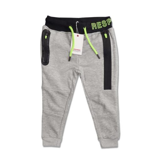 Minoti Kids Beat 2 Respect Grey Trousers