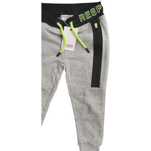 Minoti Kids Beat 2 Respect Grey Trousers - Image 3