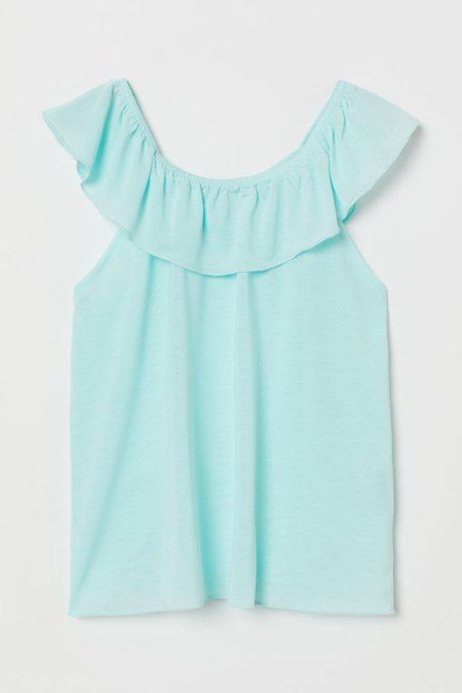 H&M Girl's Flounced Top - Image 2