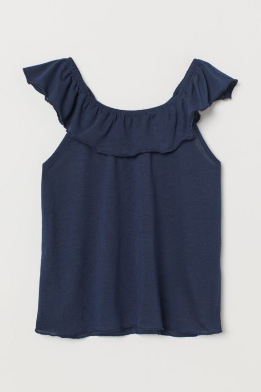 H&M Girl's Flounced Top