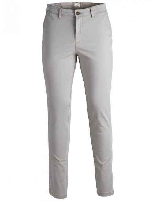 Jack n Jones BOYS MARCO BOWIE CHINOS - Light Gray