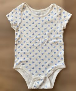 BABY GAP ALLOVER BEAR PRINTING LOGO ROMPER 6