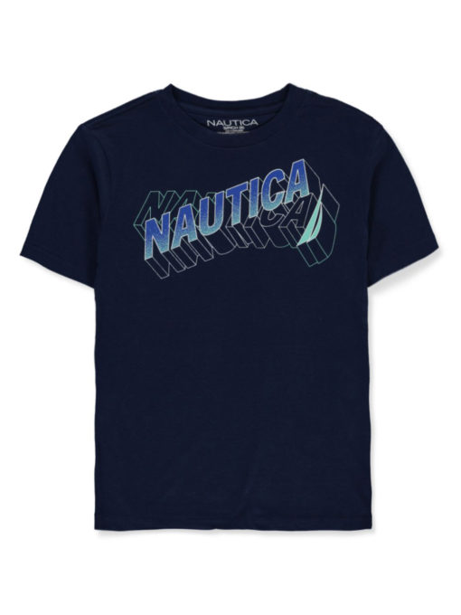 NAUTICA BOYS' DIMENSIONAL GRAPHIC T-SHIRT - Image 3