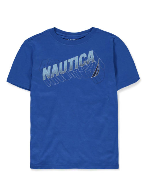 NAUTICA BOYS' DIMENSIONAL GRAPHIC T-SHIRT - Image 2