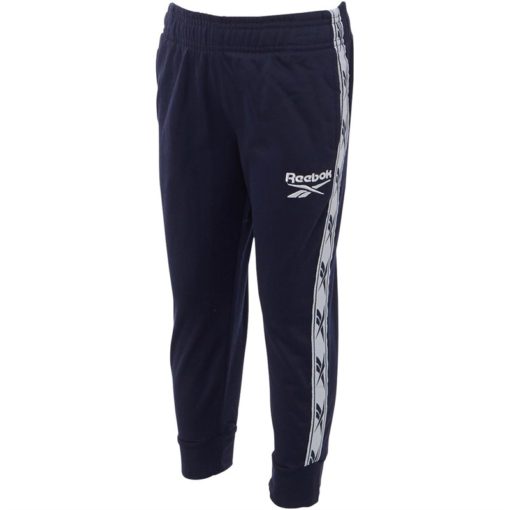 Reebok Boys Repeat Logo Taped Poly Tracksuit Red - Image 3