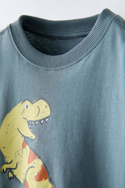 ZARA TREX WAS HERE DINO T-Shirt - Image 2