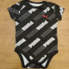 Puma kids Cross Puma Pasting Logo Romper Black