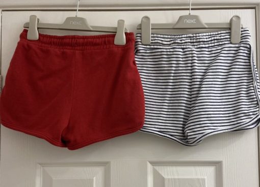 Next Girls Cotton Terry Shorts - Image 6