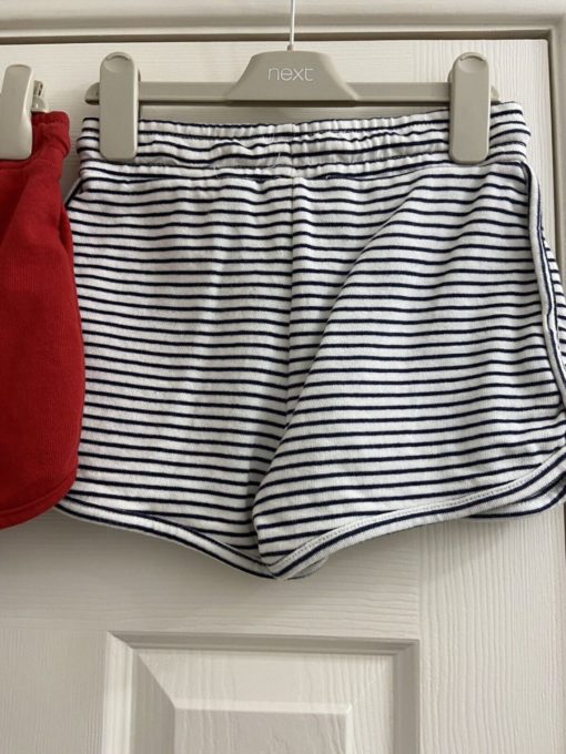 Next Girls Cotton Terry Shorts - Image 4
