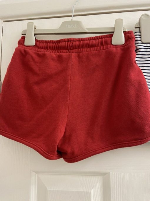 Next Girls Cotton Terry Shorts - Image 5