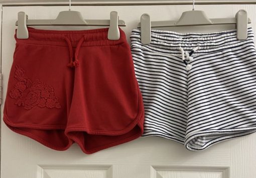 Next Girls Cotton Terry Shorts - Image 3