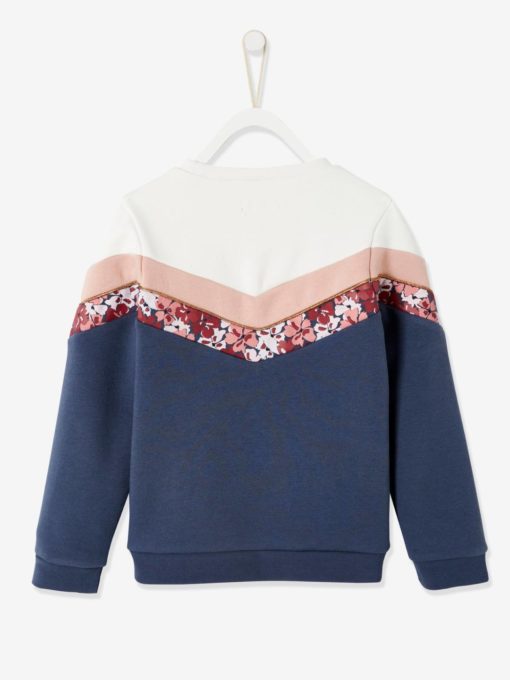 Vertbaudet Sports Sweatshirt with Fancy Stripes - Image 2