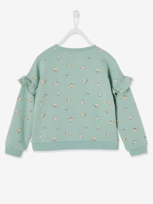 Vertbaudet Sweatshirt with Ruffles for Girls - Image 2