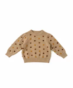 H&M Punkten Sweater Khaki