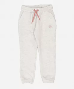 DKNY Jeans Fleeced Trouser Patch Logo Off White