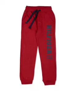 Tommy Just Hilfiger Logo Fleece Jogger Red