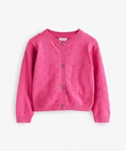 Next Kids Cotton Bobble Cardigan