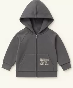 Lefties Baby Full Zip Hood  - Smile A Lot