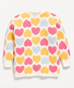 H&M Multi Heart Logo Sweater