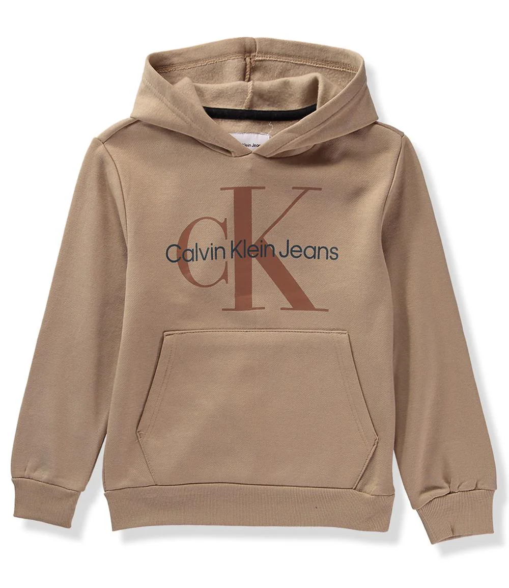 Calvin Klein Monogram Fleeced Hoodie