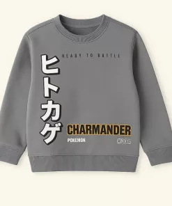 Lefties Ready to Battle Print Sweatshirt Grey