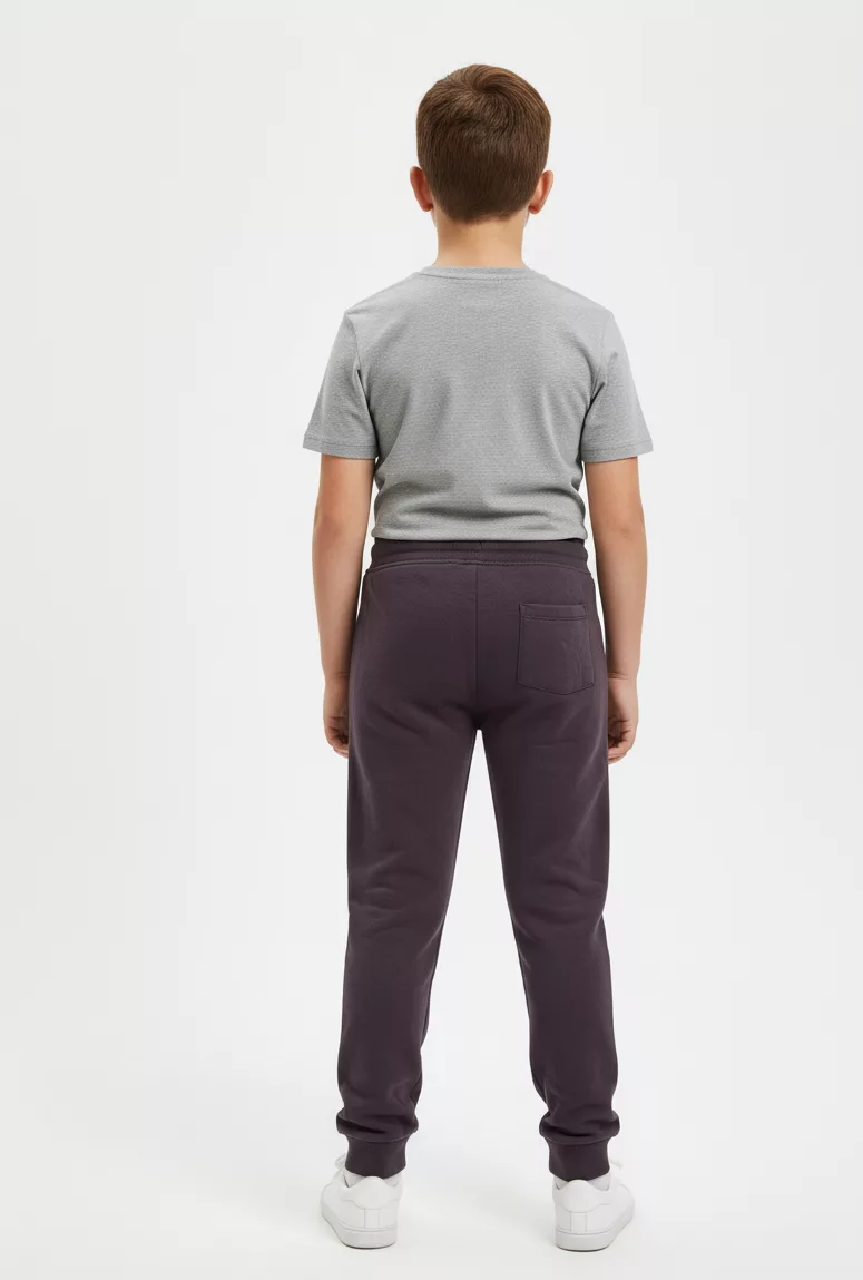 Max Boys Terry Trouser Plum - Image 2