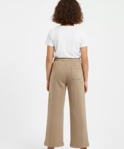 Alternative view of DKNY Wide Leg Rubber Logo Trouser Khaki
