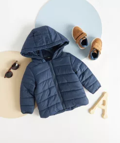 Lefties Kids Lightweight Puffer Jacket Navy
