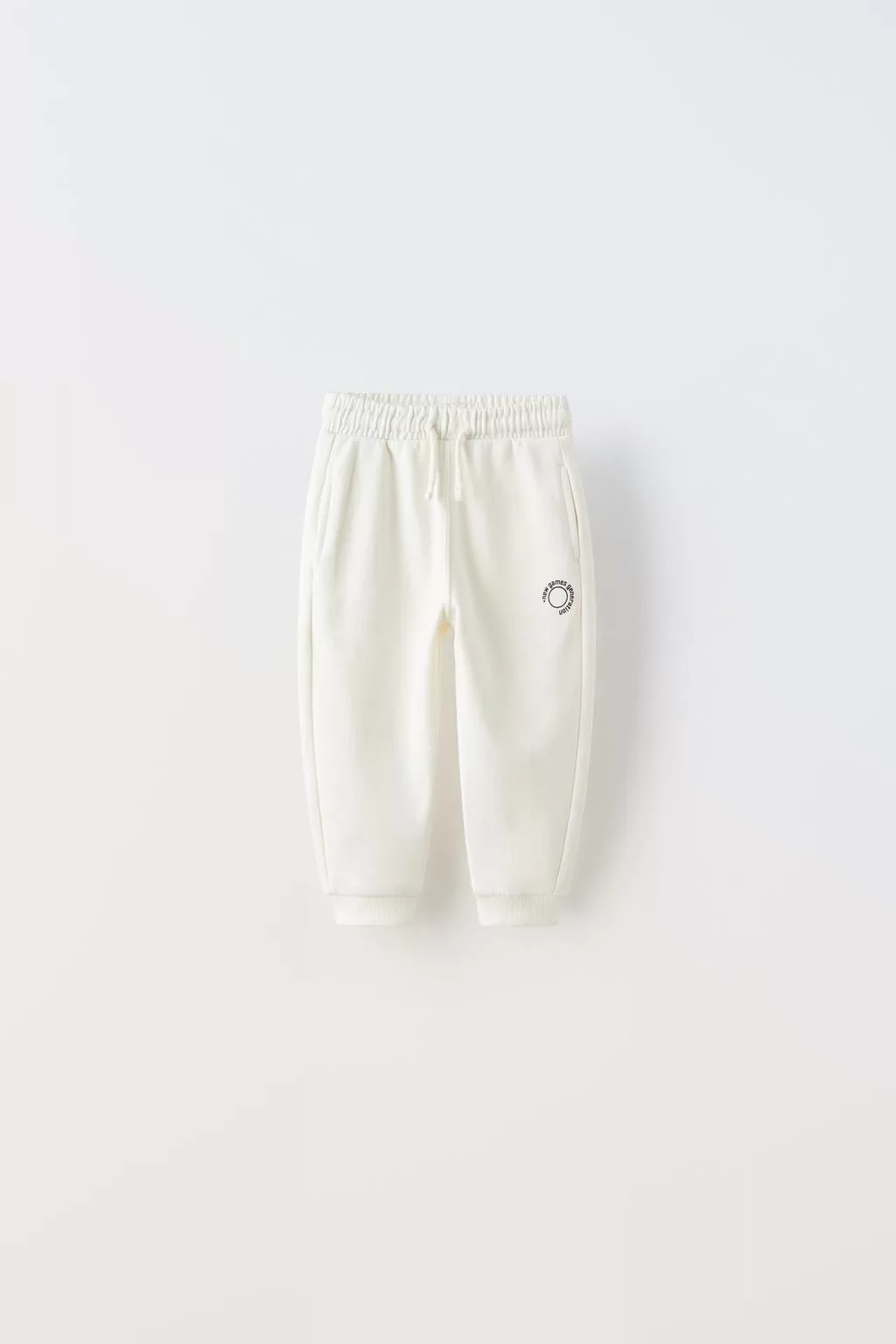 Zara New Game Round Logo Trouser
