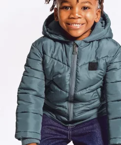 Alternative view of MRP Rubber Patch Logo Padded Jacket