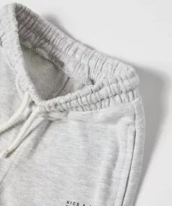 Alternative view of Zara Feeling Good Everyday Logo Terry Trouser