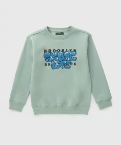 Matalan Boys Skate Life Tracksuit Green