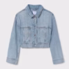Mayoral Girls Denim Light Wash Jacket
