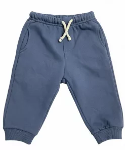 Zara Plain Round Pocket Fleece Trouser Navy