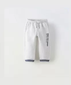 Zara High Five Buddy Logo Trouser Grey