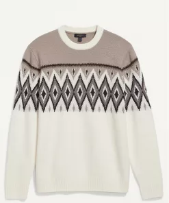 H&M Crew Neck Pattern Sweater