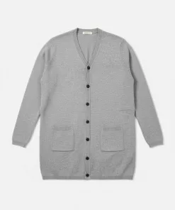Pepperts Front Pockets Soft Feel Plain Cardigan Grey